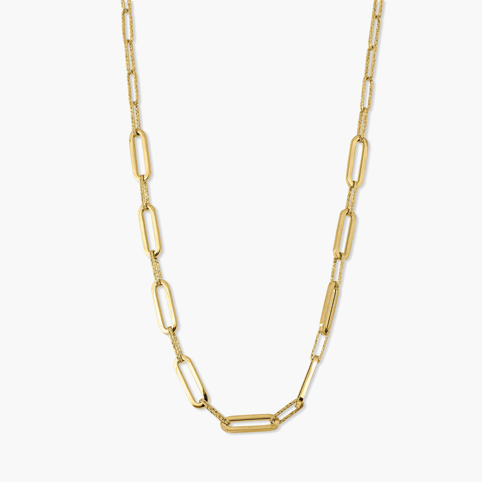 שרשרת חוליות מזהב 14K