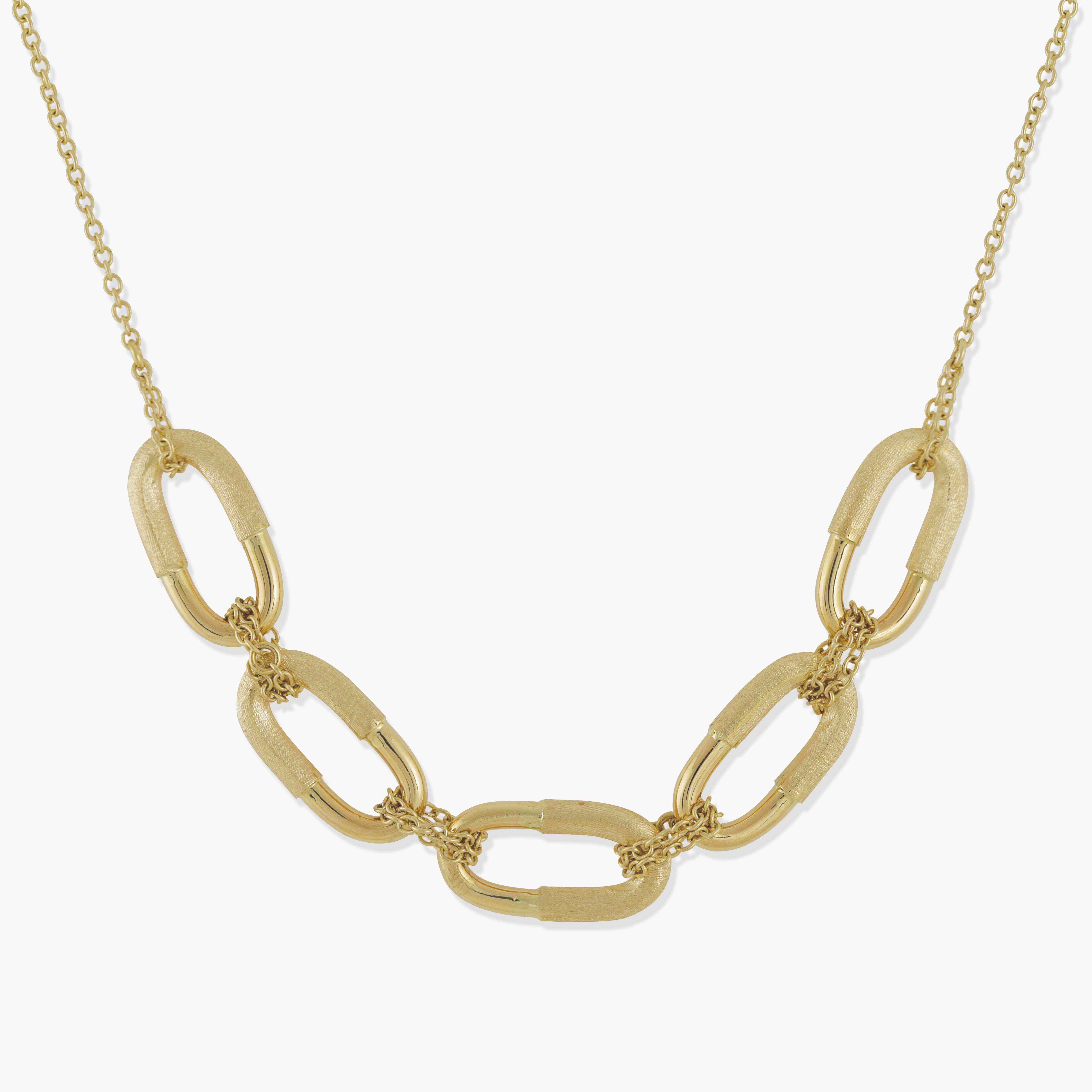 שרשרת זהב 14K חוליות