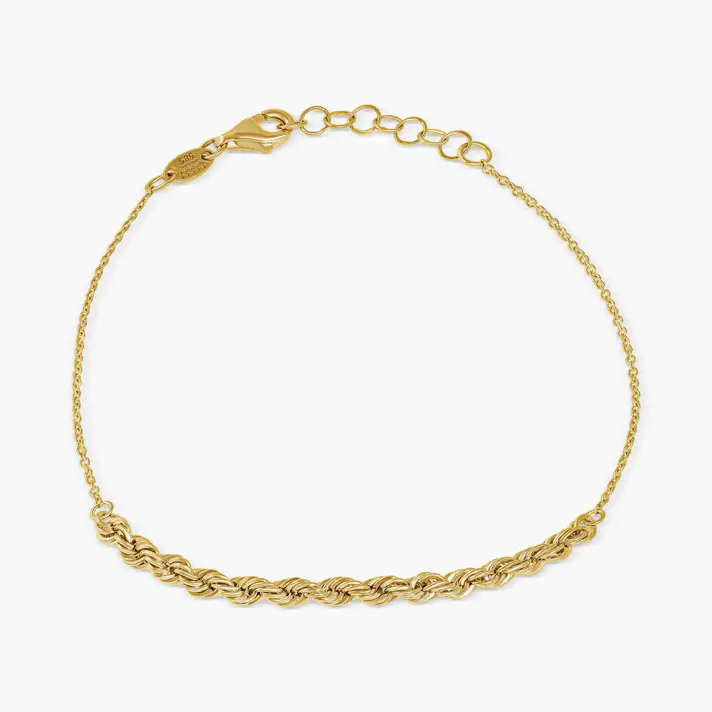 צמיד אנג'י מזהב 14K