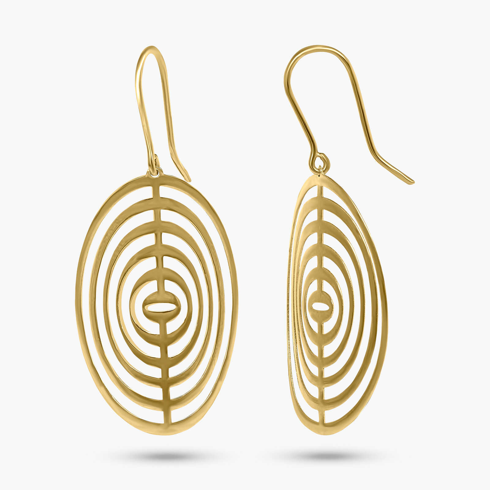 עגילי מילי מזהב 14K