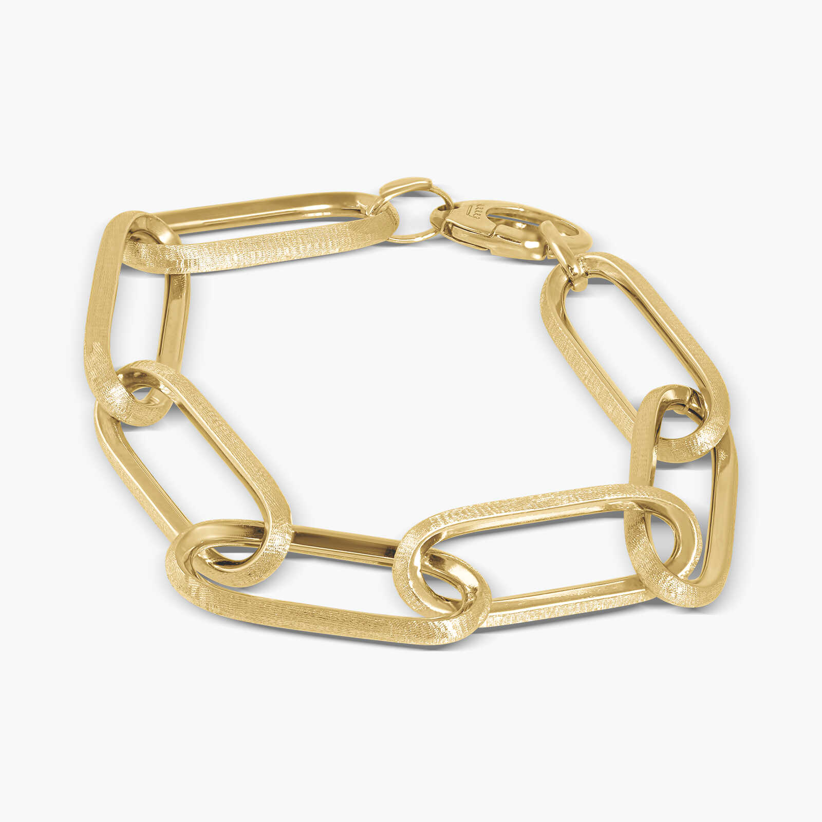 צמיד חוליות מזהב 14K