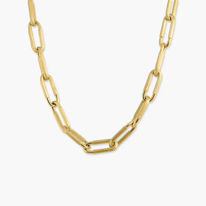 שרשרת חוליות מזהב 14K