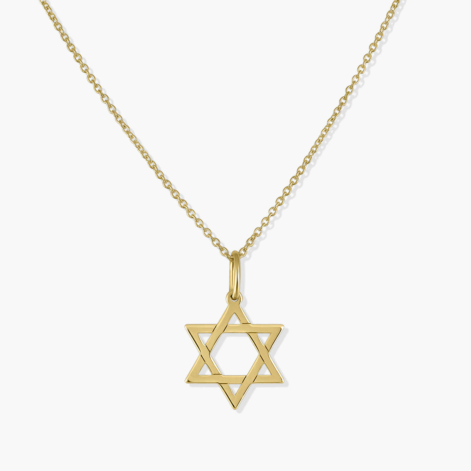 תליון זהב מגן דוד