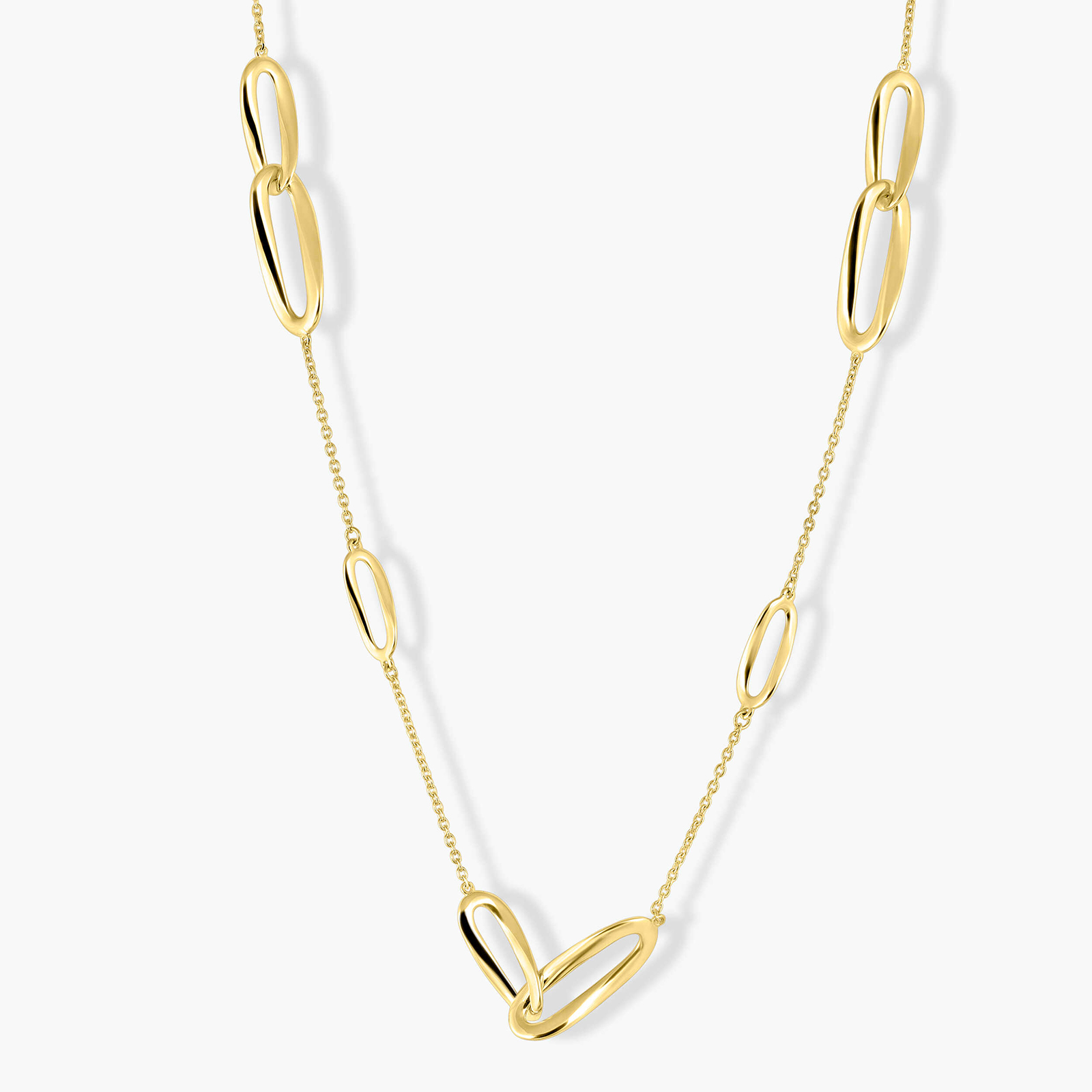 שרשרת זהב 14K בעיצוב מודרני