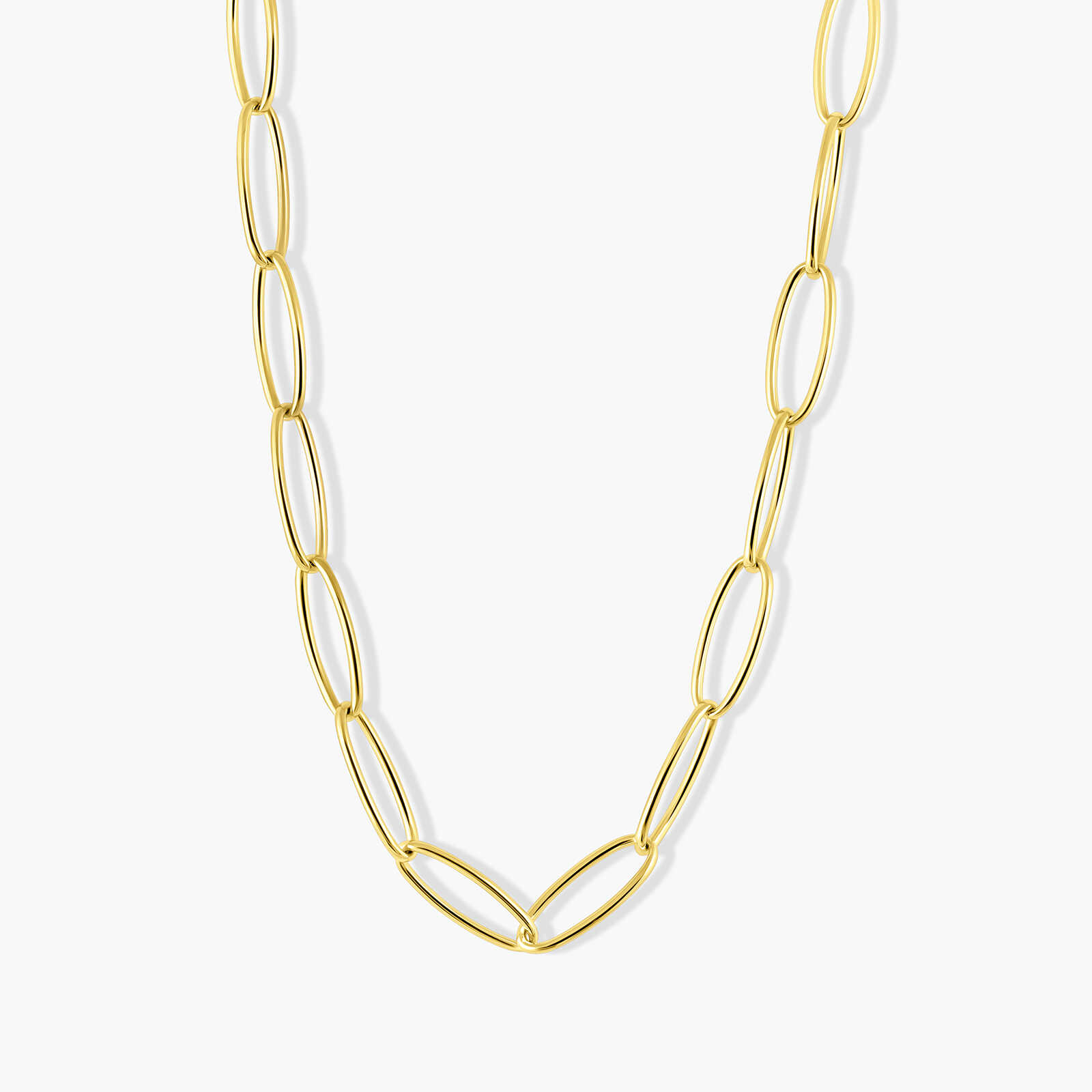 שרשרת חוליות מזהב 14K