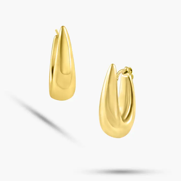 עגילי זהב 14K