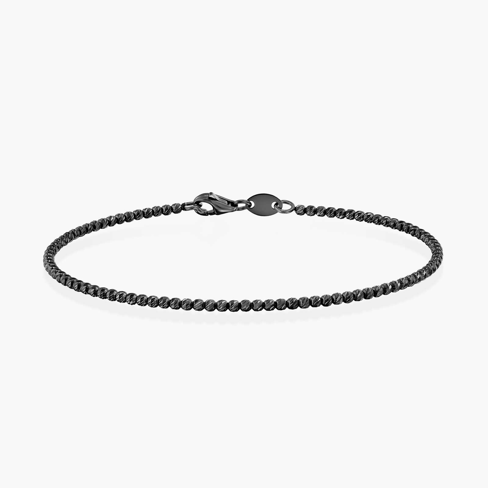 צמיד זהב שחור קשיח