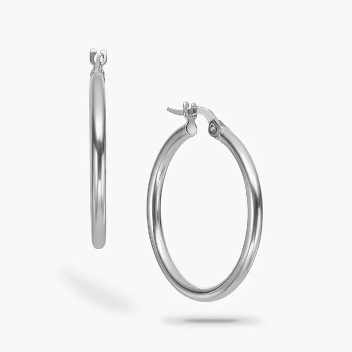 עגילי חישוק מזהב