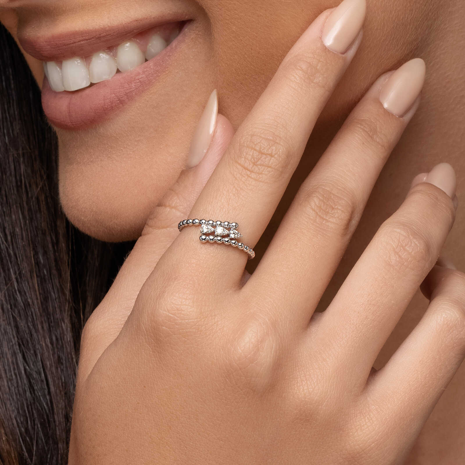 טבעת יהלום נעמי