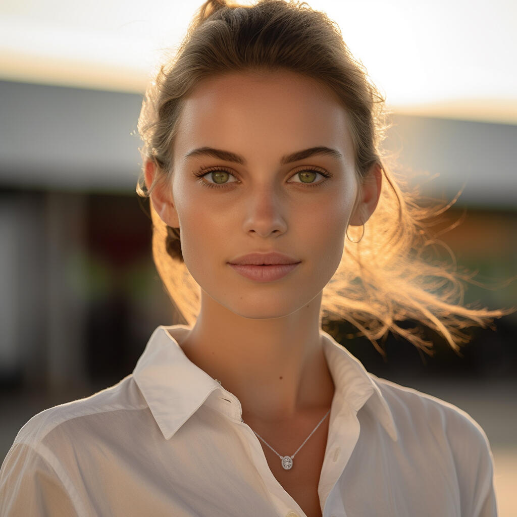 תליון זהב ויהלומים אובאלי