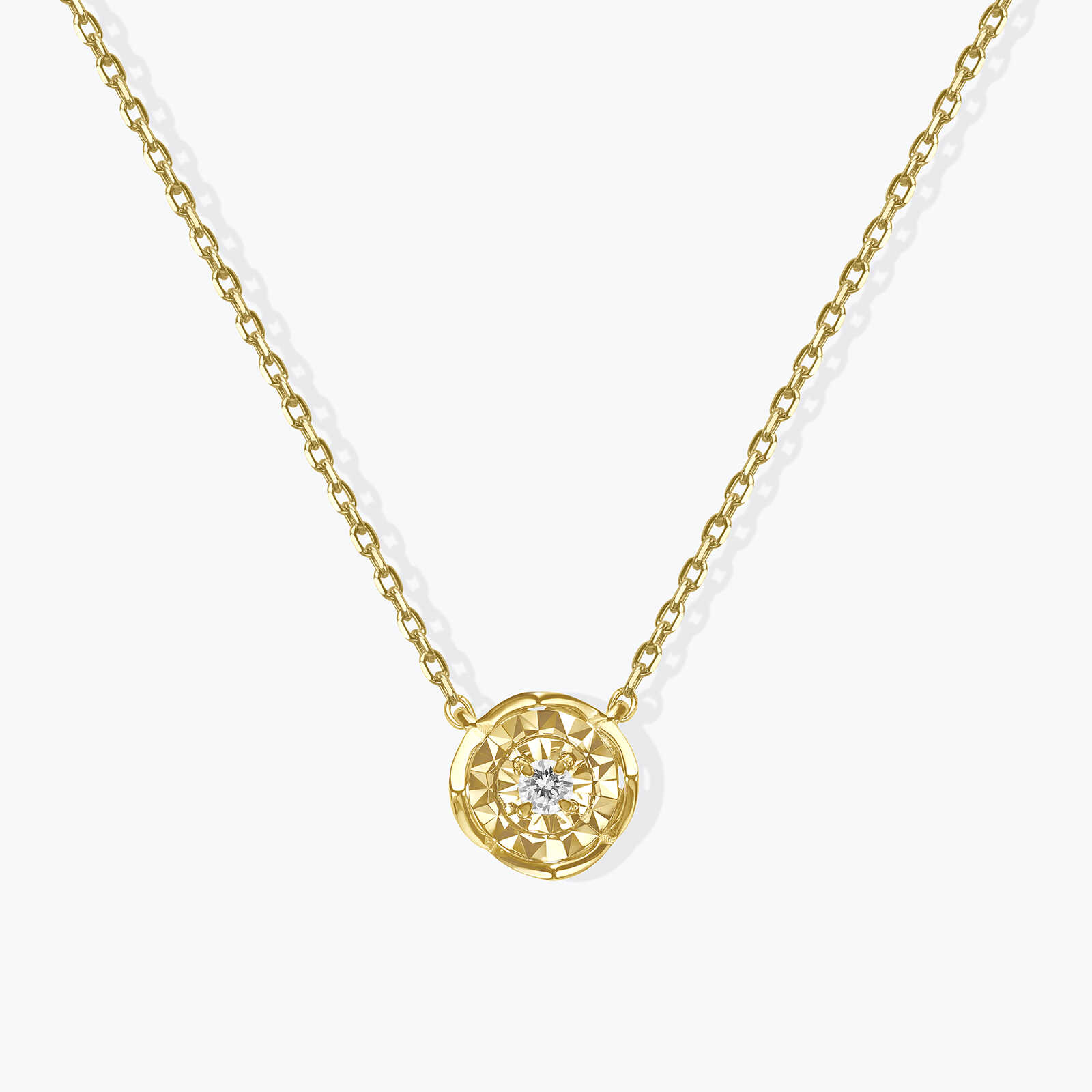 תליון יהלום סוליטר