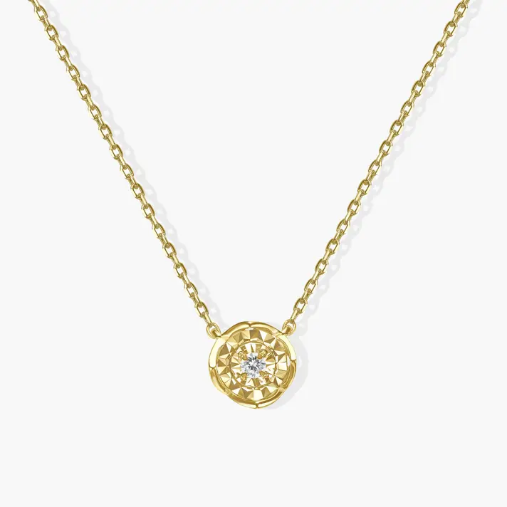 תליון יהלום סוליטר