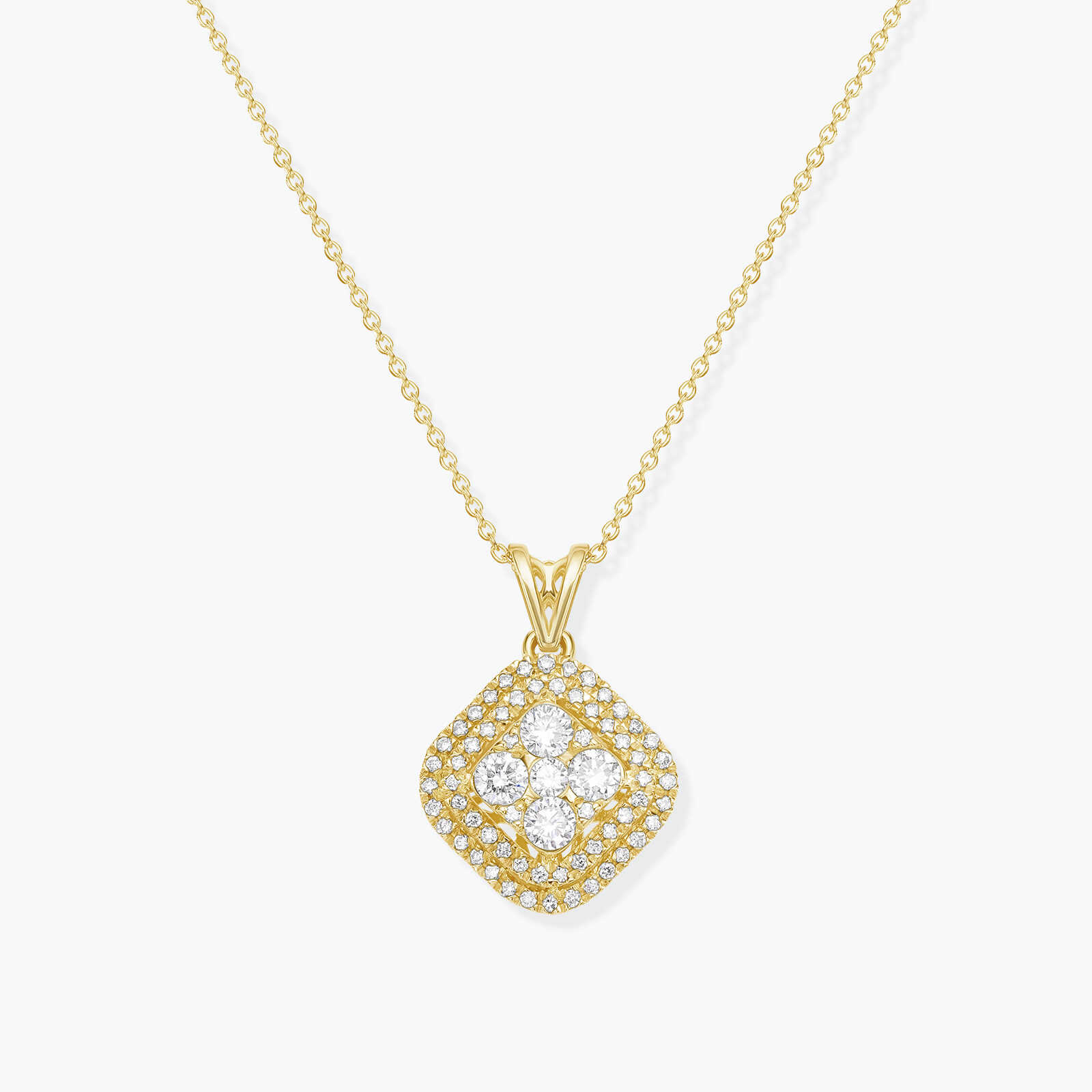 תליון יהלומים