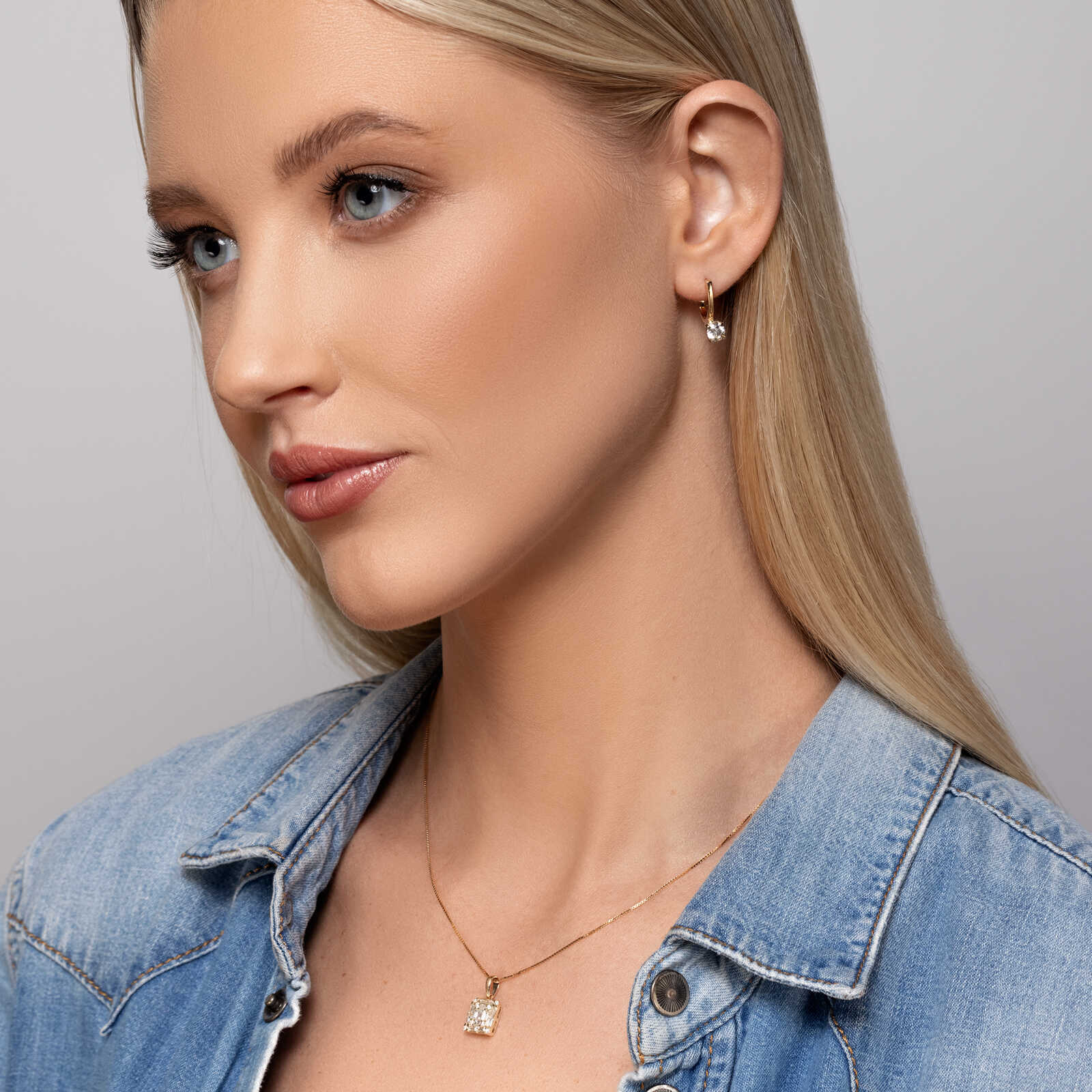 תליון יהלומי באגט