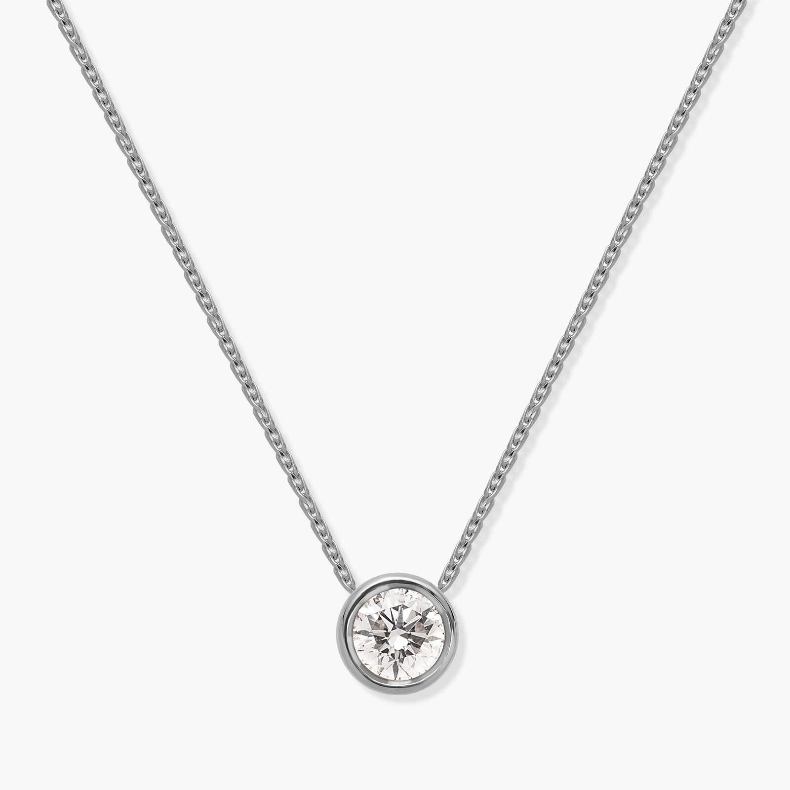 תליון יהלום סוליטר