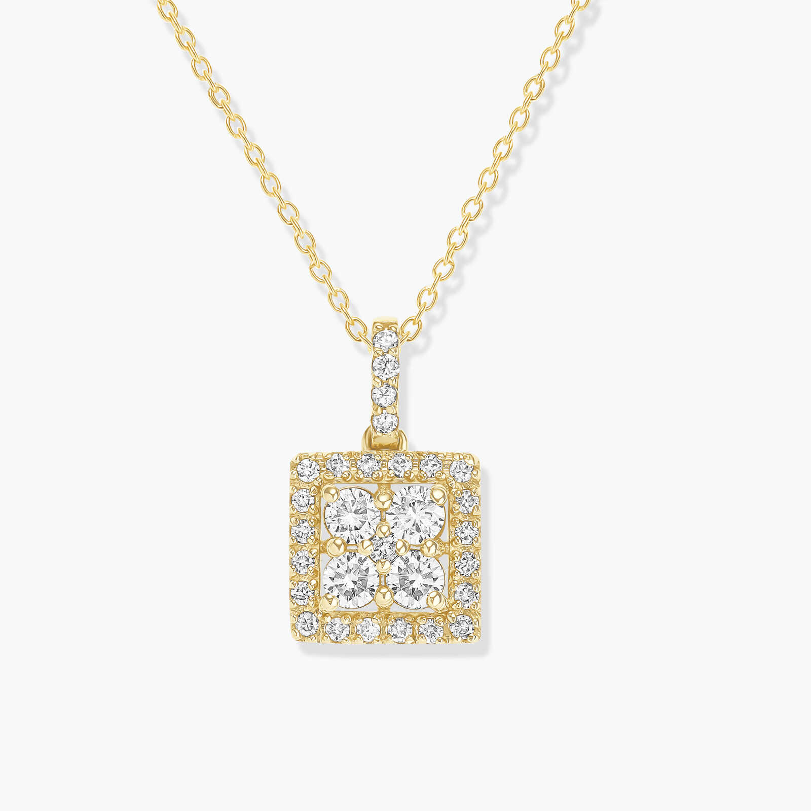 תליון מולי משובץ יהלומים