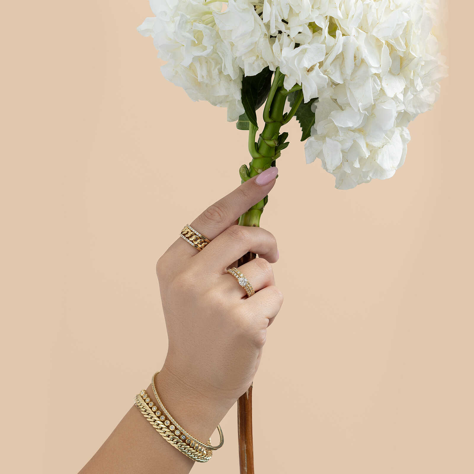 טבעת יהלומים היילי