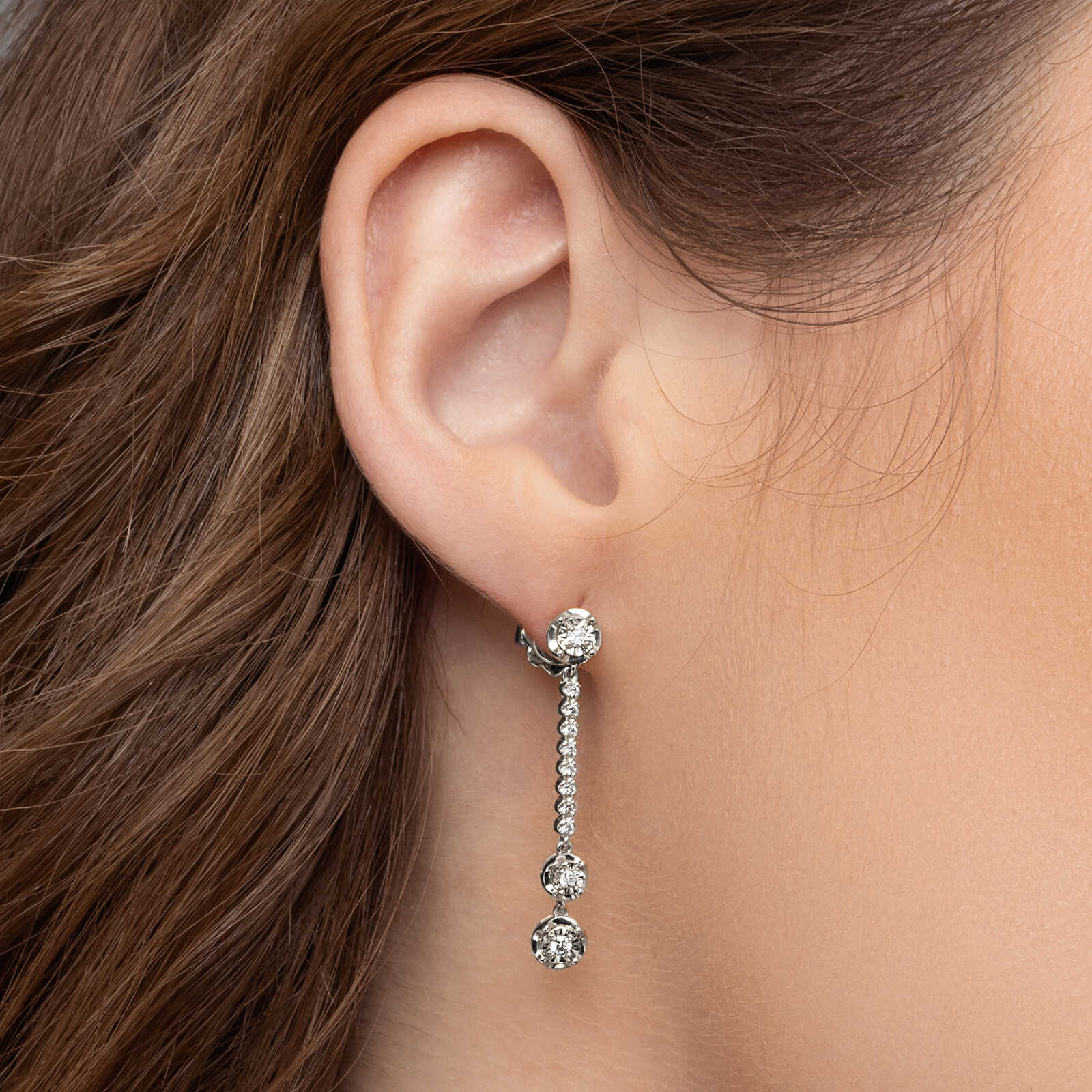 עגילי יהלומים ביילי