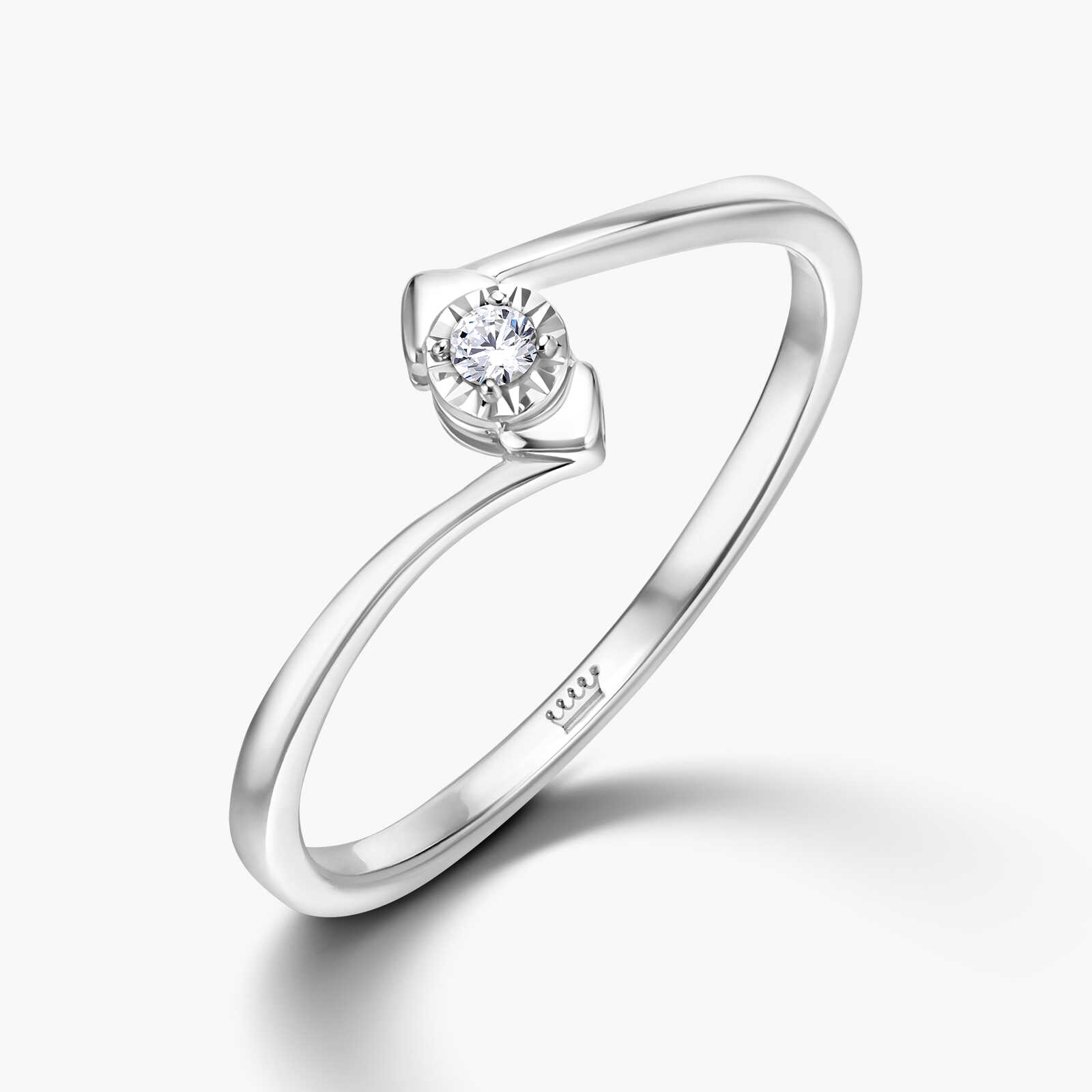 טבעת עין היהלום