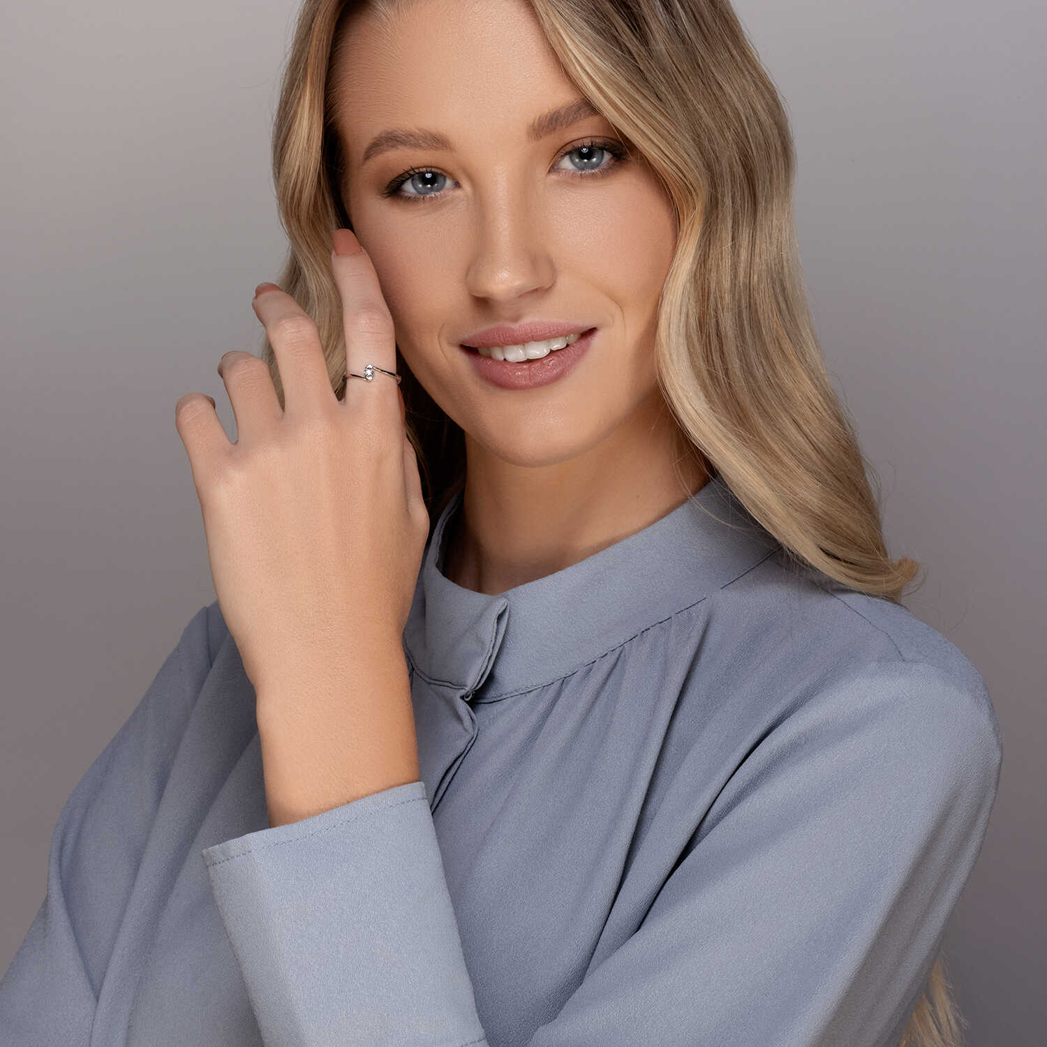 טבעת עין היהלום