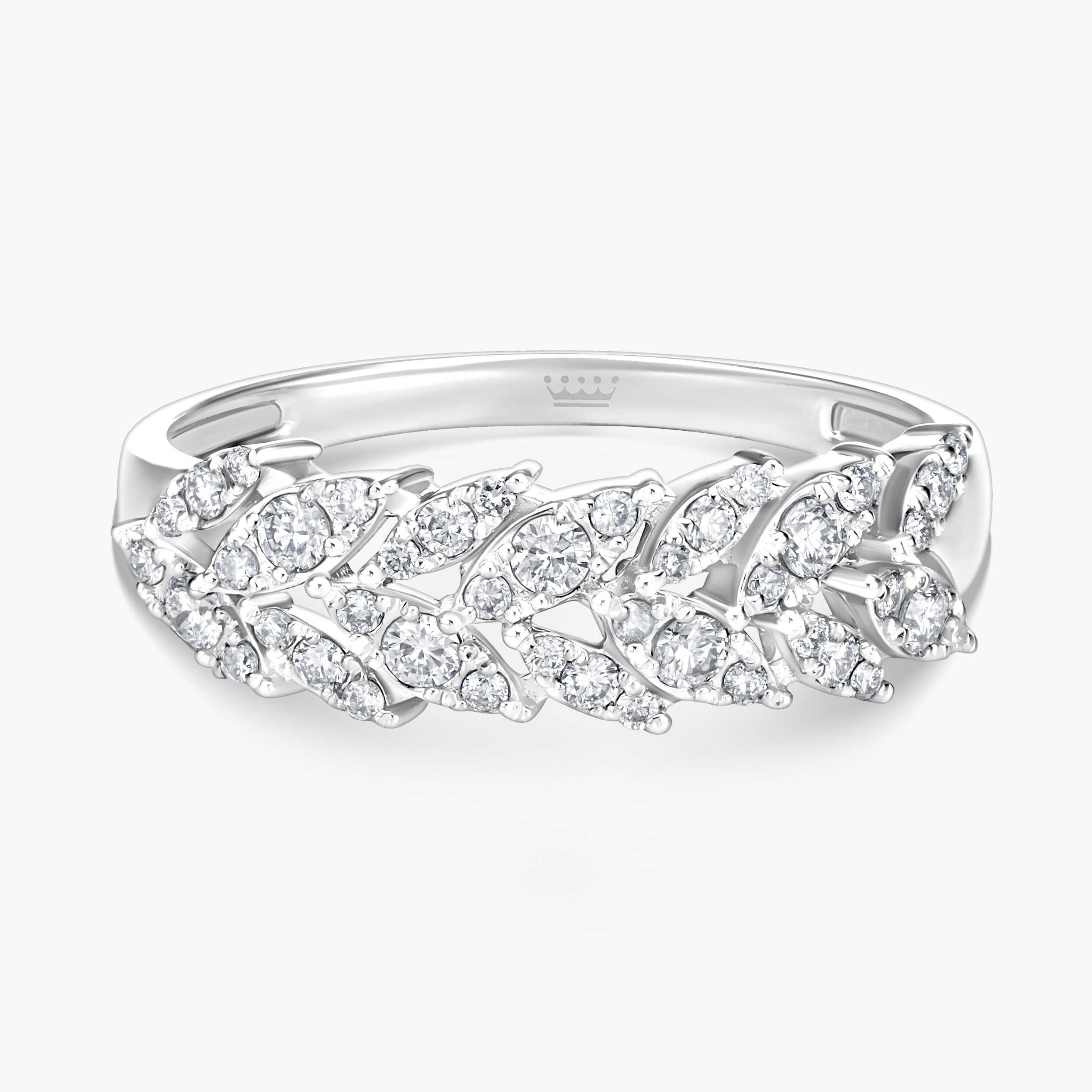 טבעת עלי הזהב והיהלומים