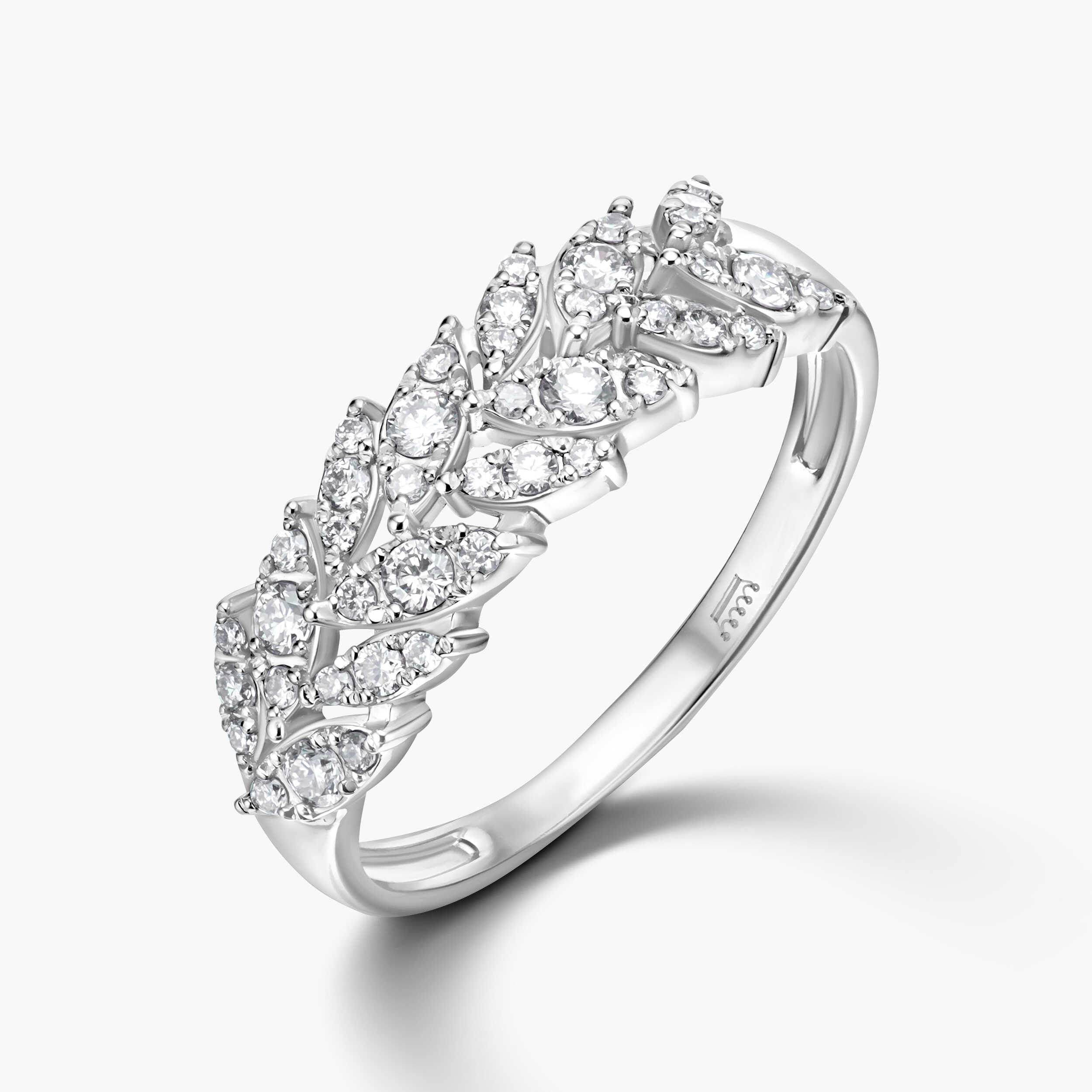 טבעת עלי הזהב והיהלומים