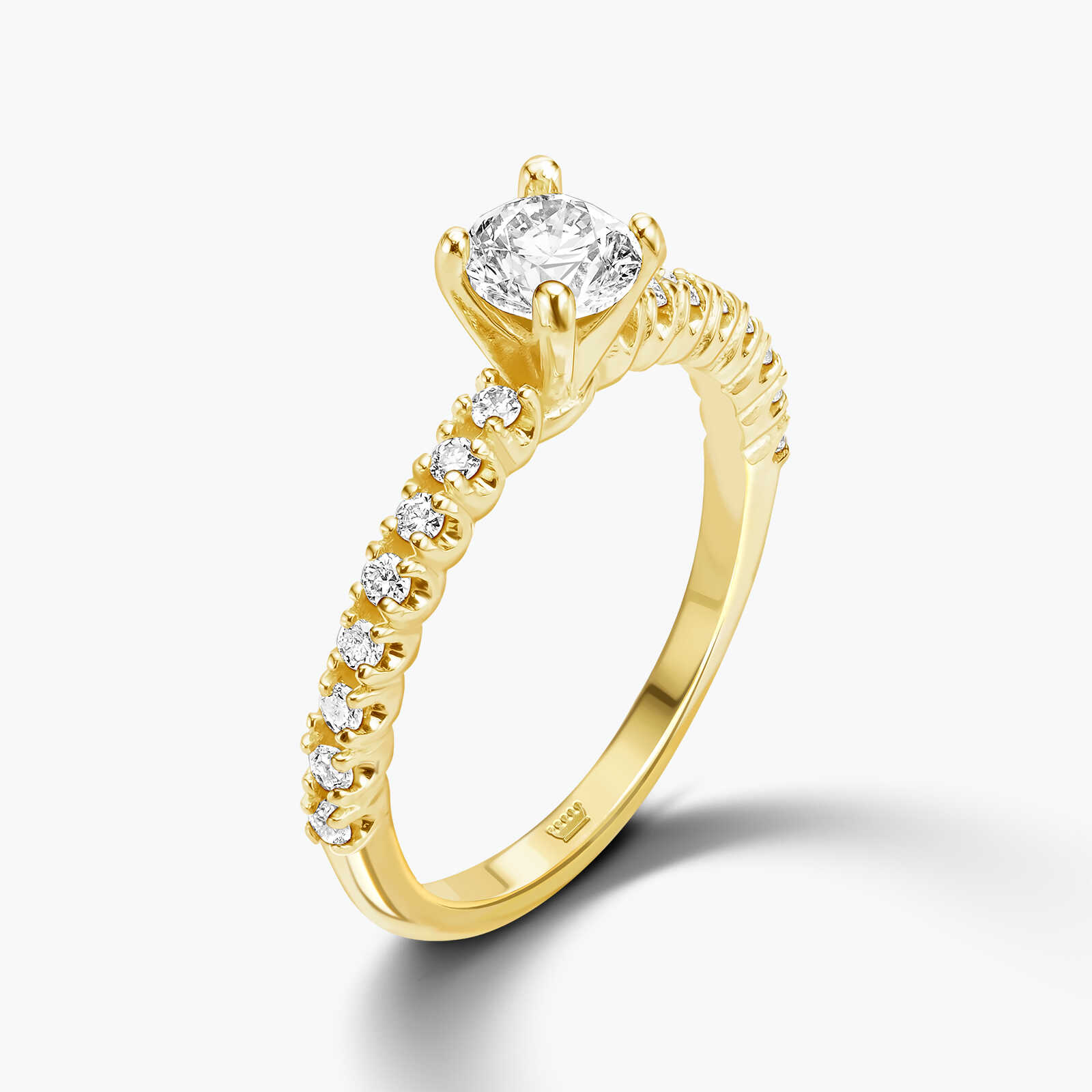 טבעת יהלומים היילי