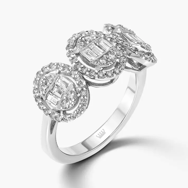 טבעת טיילור משובצת יהלומים