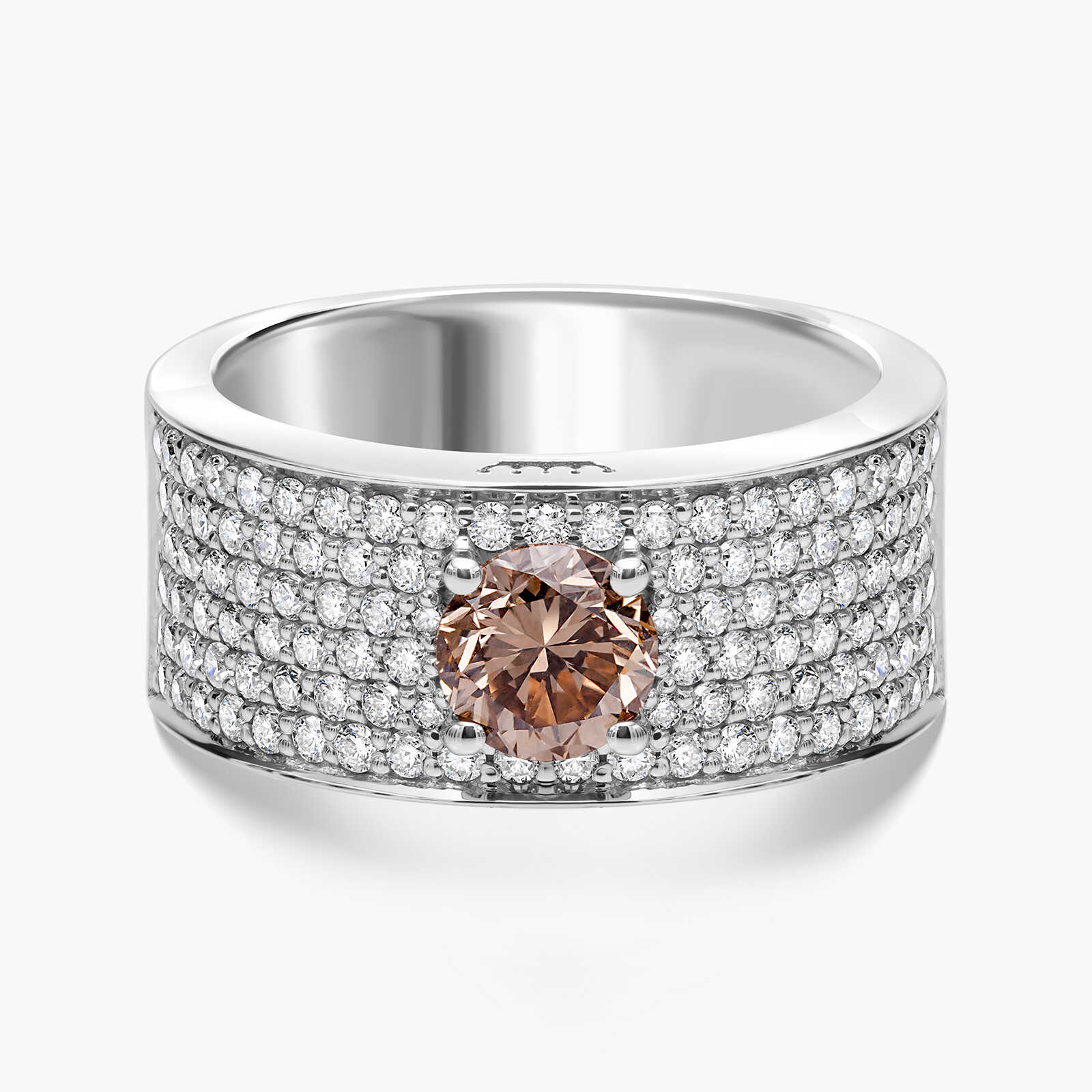 טבעת GLAM משובצת יהלומים