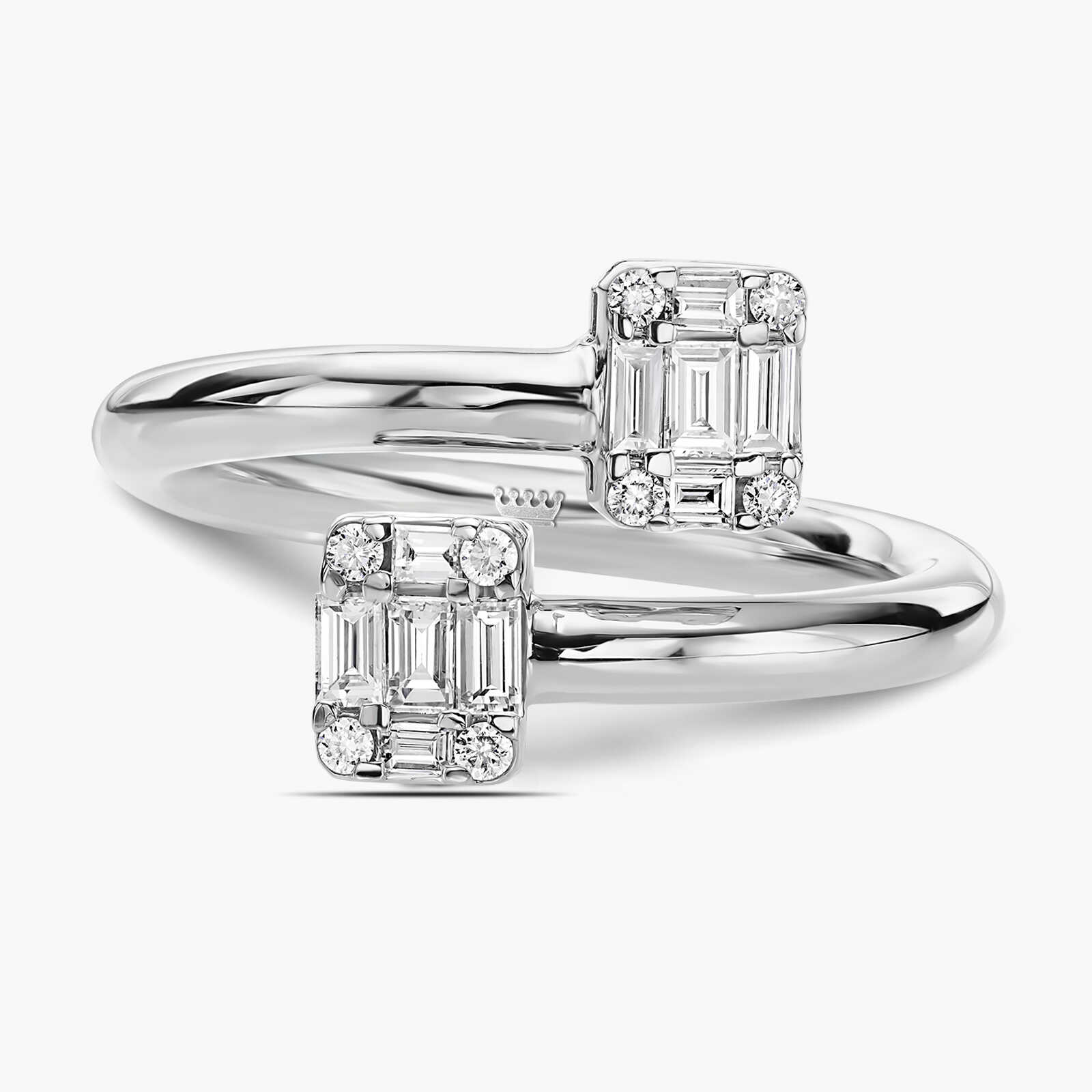 טבעת יהלומים מתלפפת