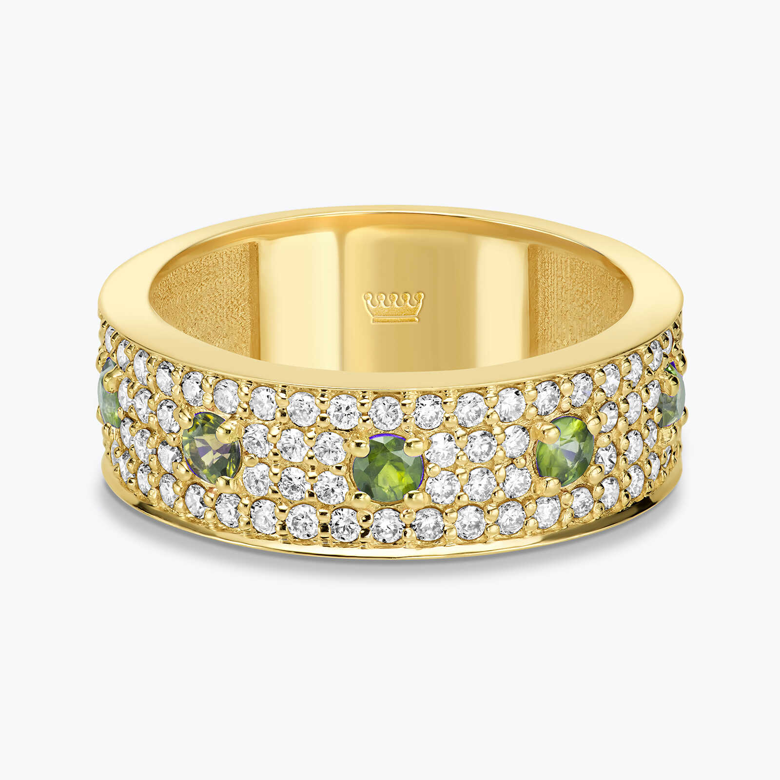 טבעת ספירים ויהלומים מה- luxury collection