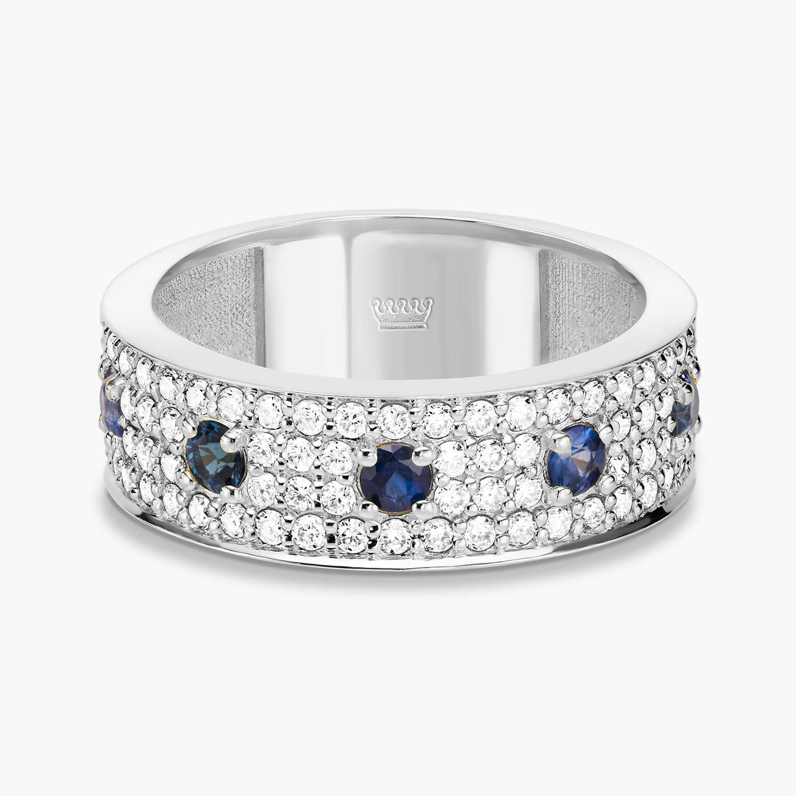 טבעת ספירים ויהלומים מה- luxury collection