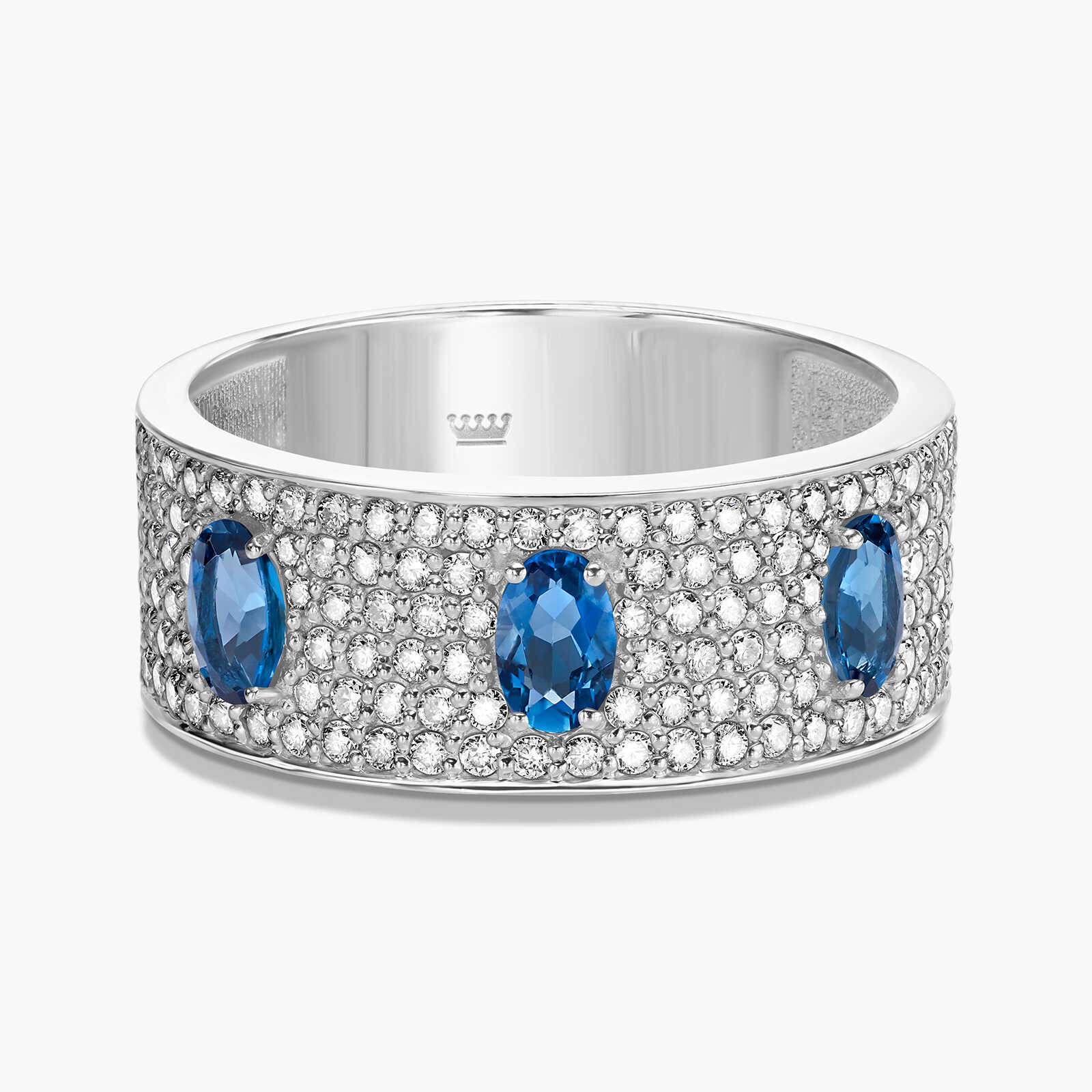 טבעת יהלומים ובלו לונדון מקולקציית ה luxury collection