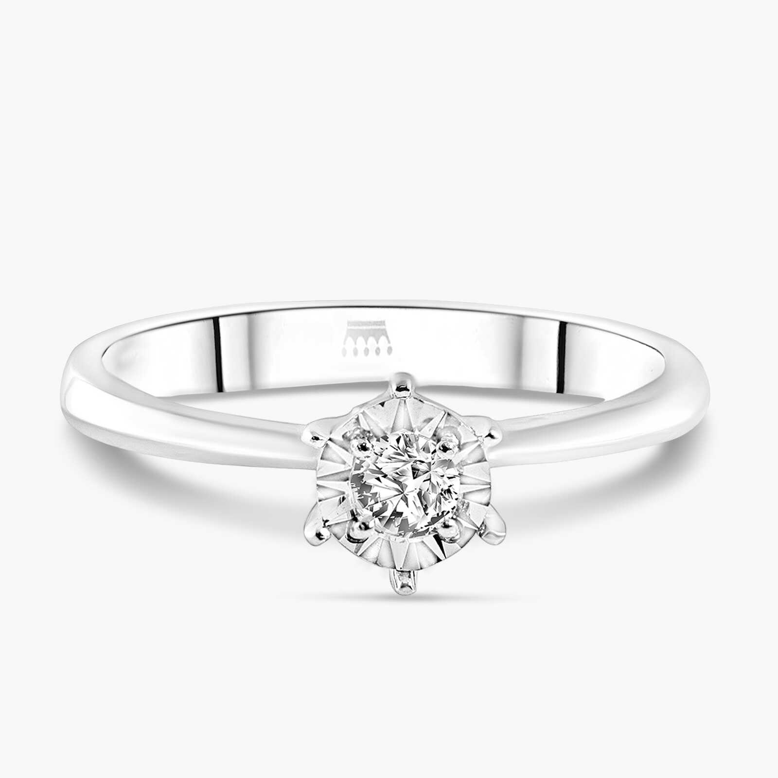 טבעת יהלום סוליטר מושלמת להצעת נישואין