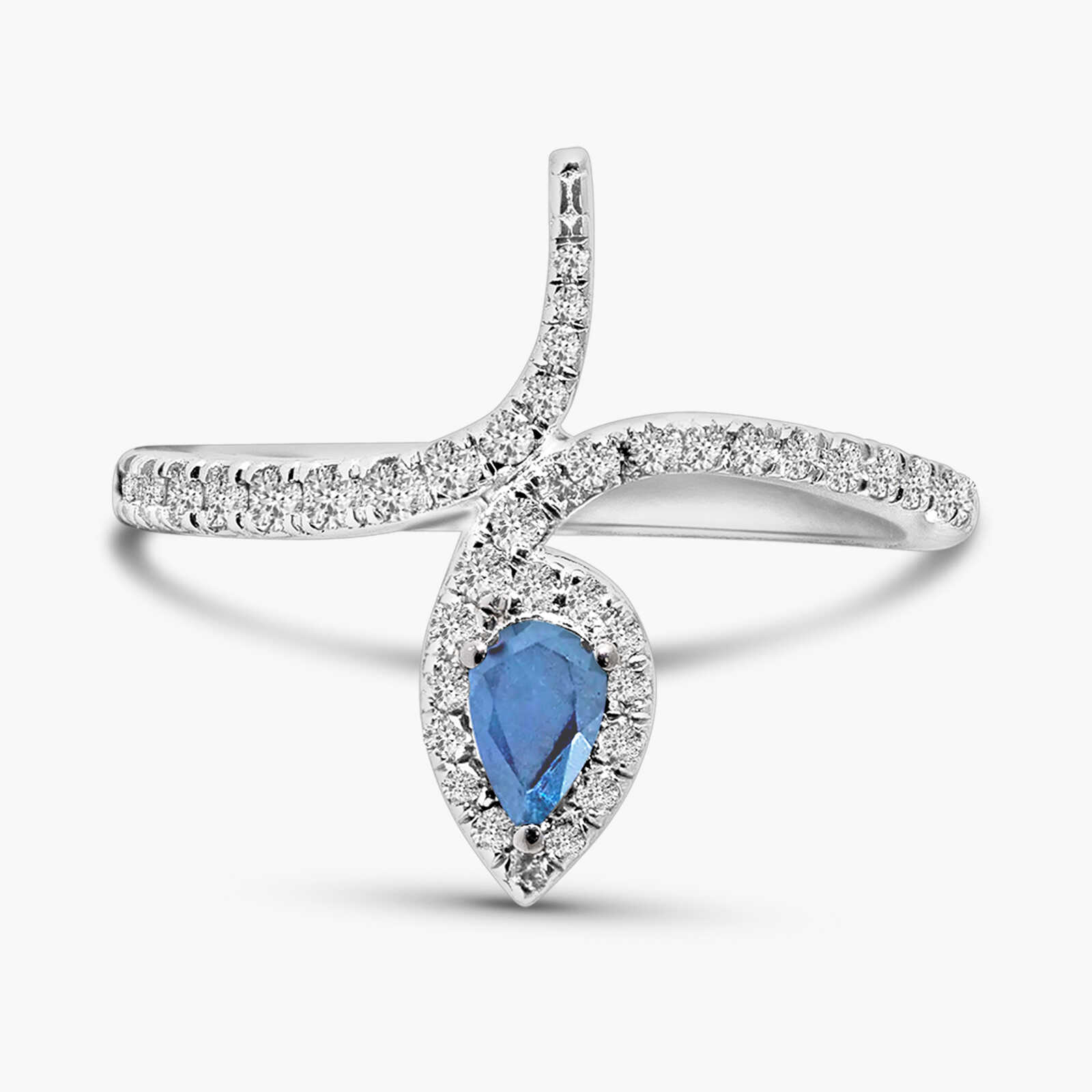 טבעת נחש מקולקציית Serpent Aura