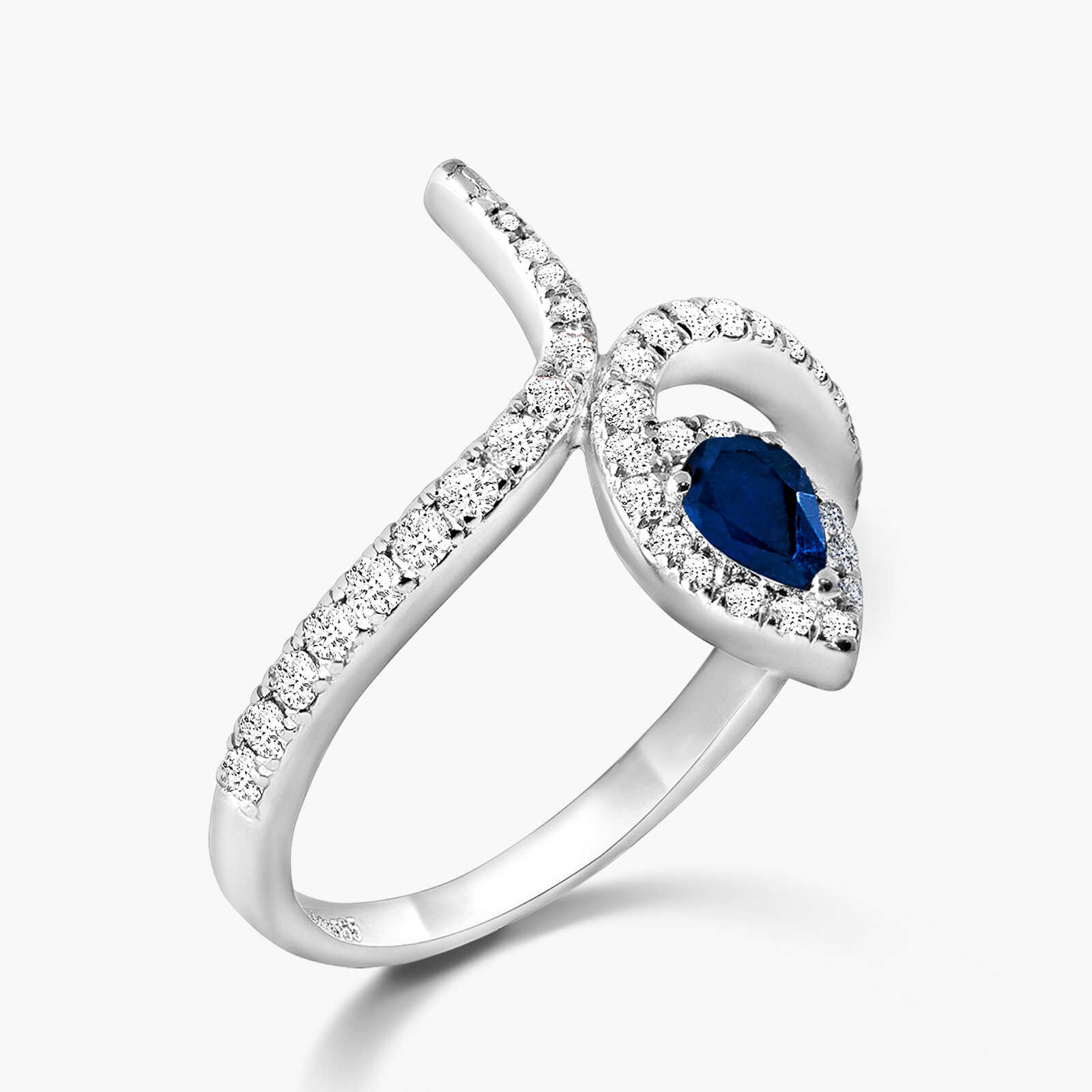 טבעת נחש מקולקציית Serpent Aura