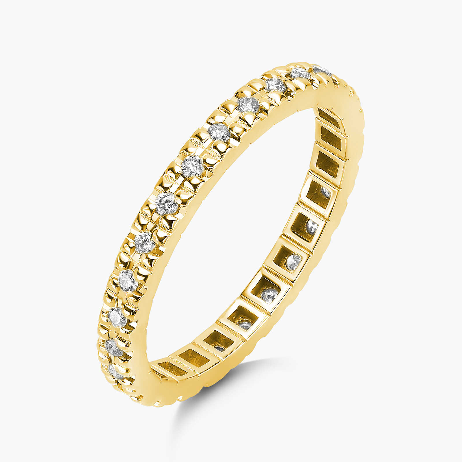 טבעת CITY משובצת יהלומים