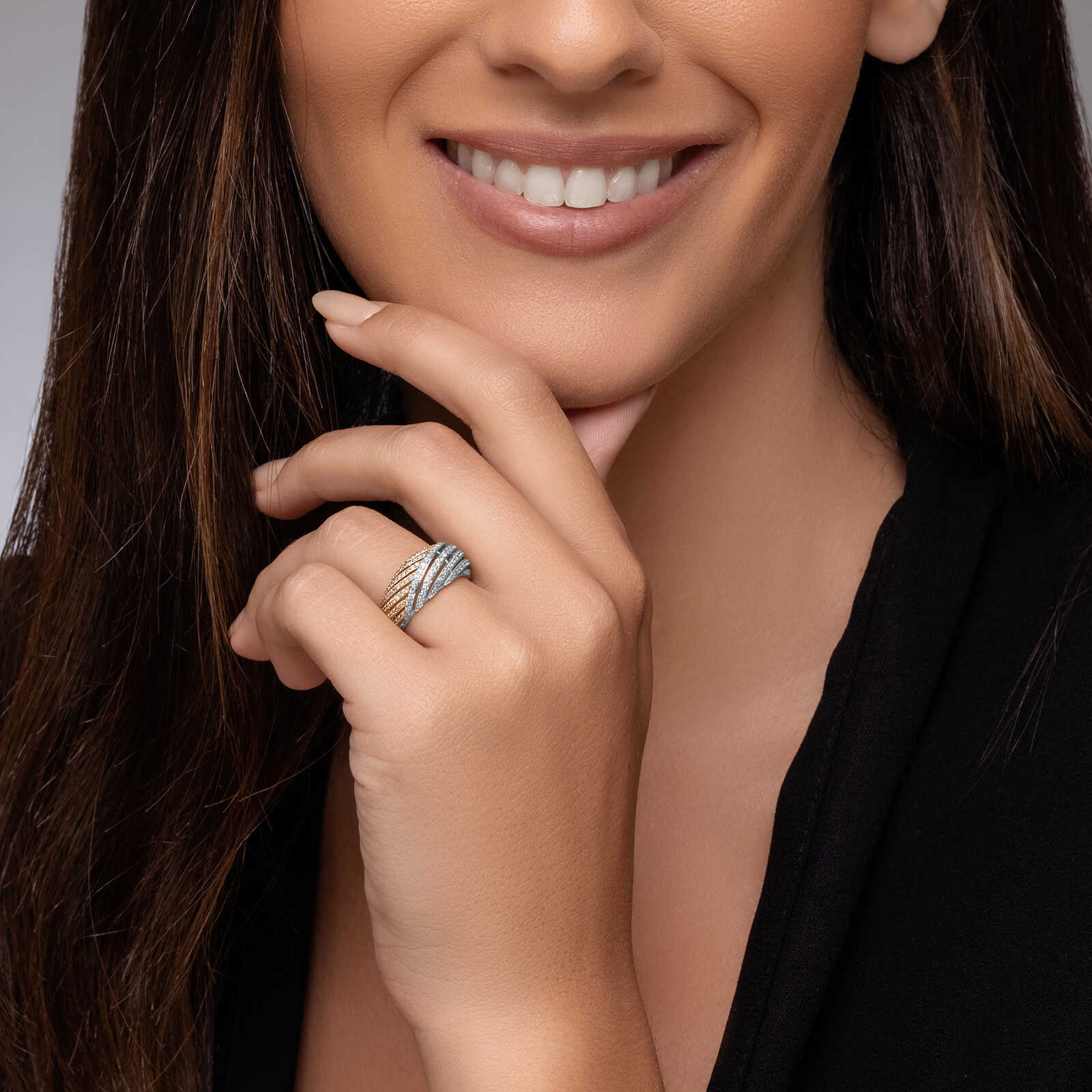 טבעת יהלומים קתרין