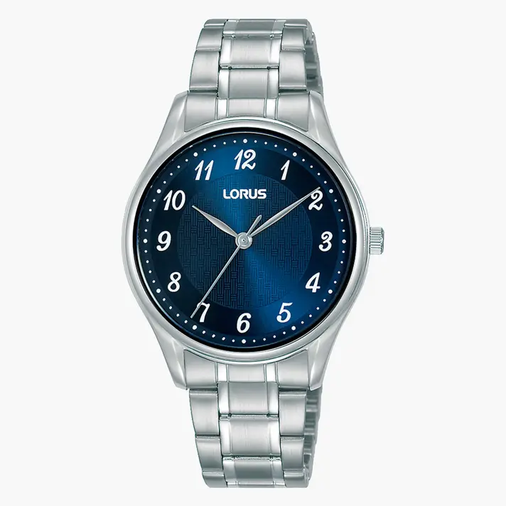 שעון LORUS לנשים עם לוח כחול