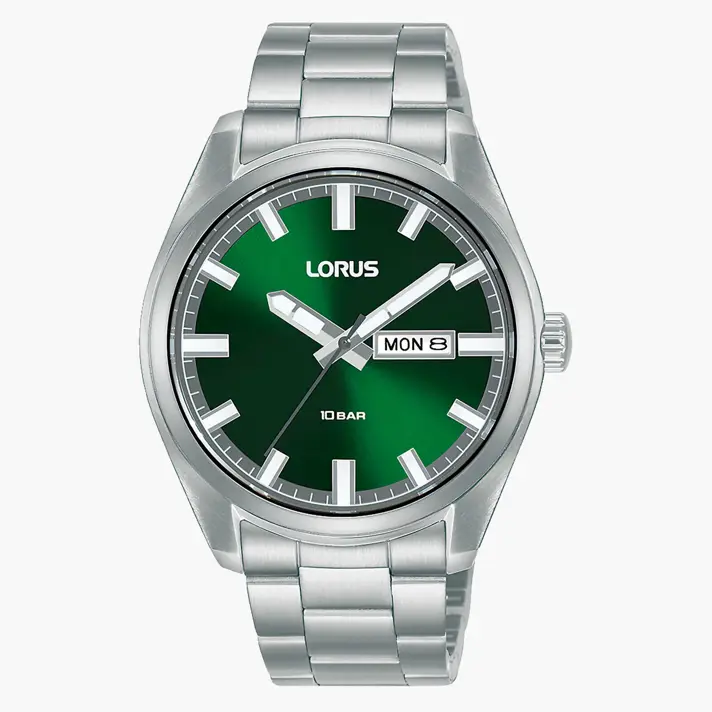 שעון Lorus עם לוח ירוק