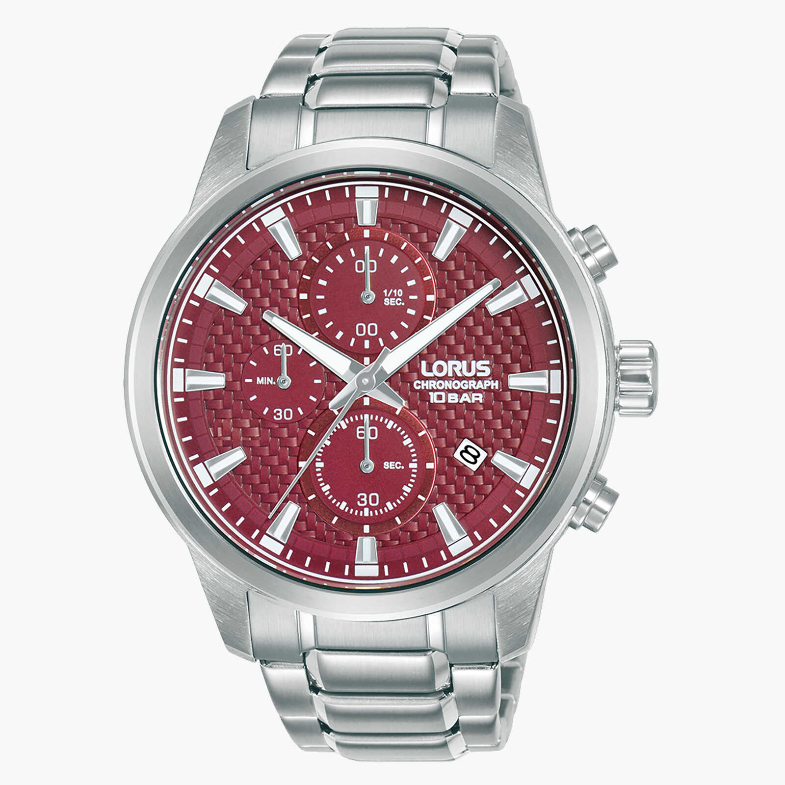 שעון Lorus עם לוח אדום