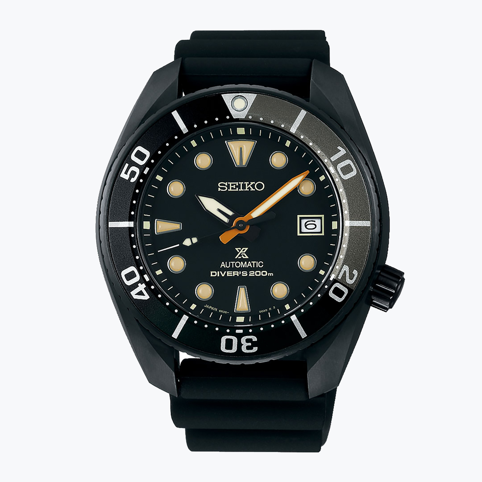 שעון Seiko Prospex הסדרה השחורה