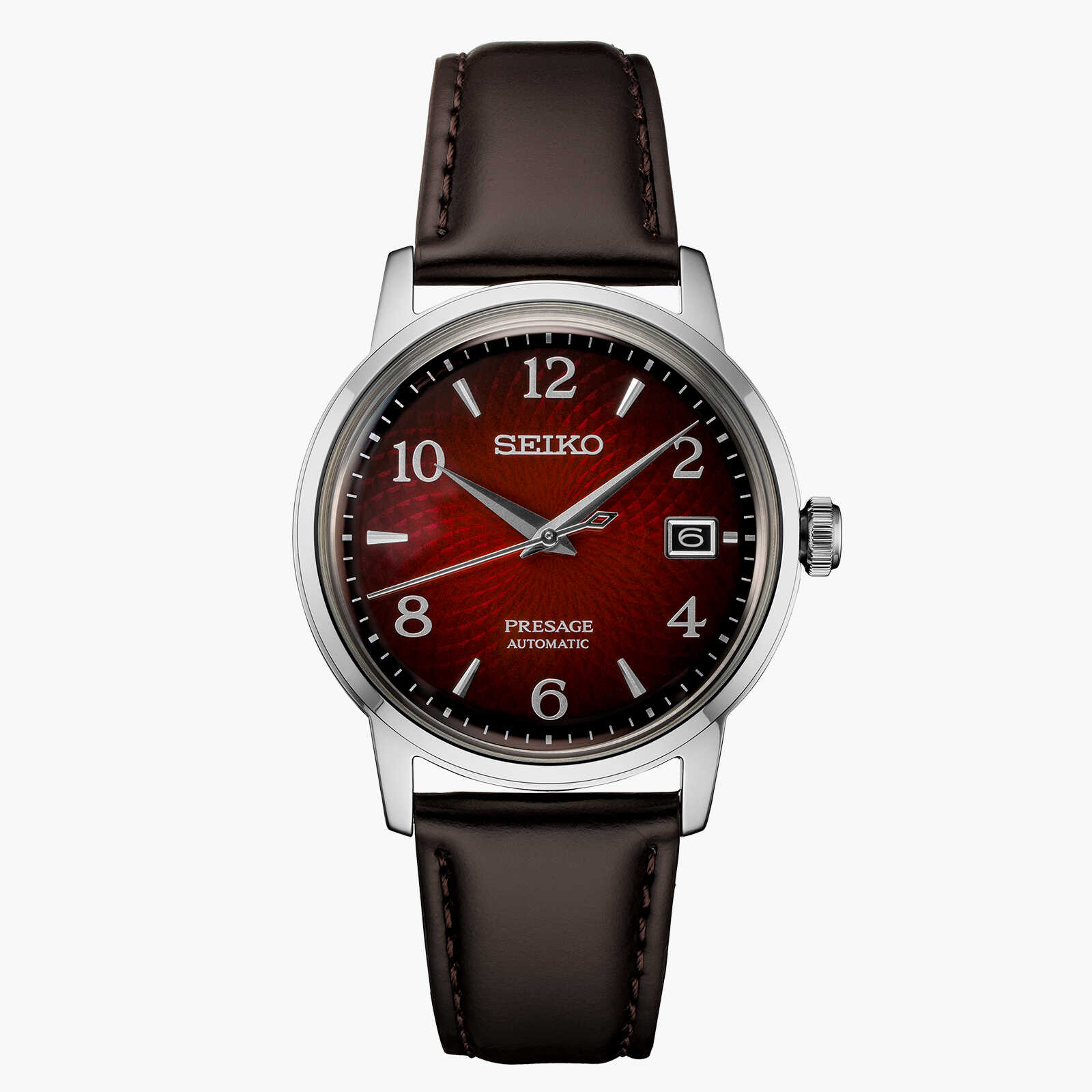שעון SEIKO PRESAGE אדום מסדרת Cocktail Time