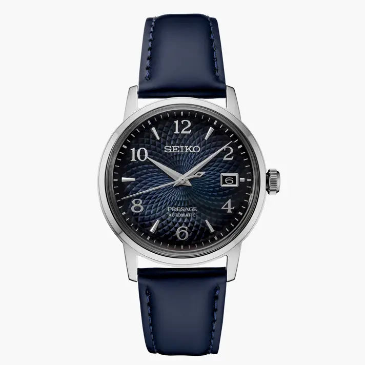 שעון SEIKO PRESAGE כחול מסדרת Cocktail Time
