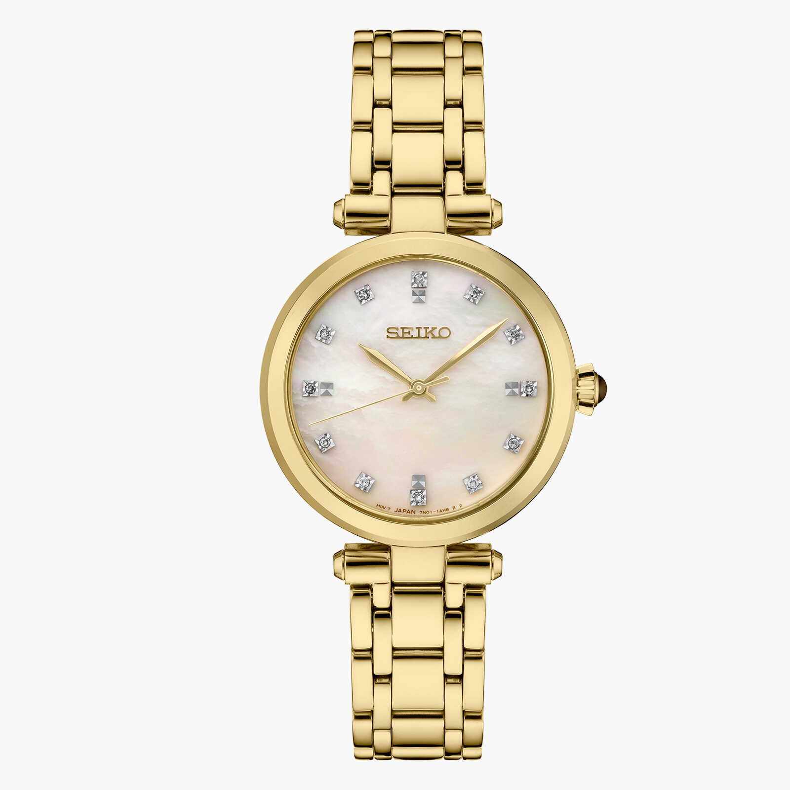 שעון SEIKO לנשים משובץ יהלומים