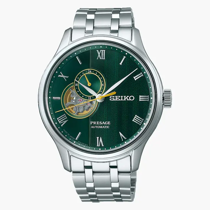 שעון SEIKO PRESAGE בירוק שרך