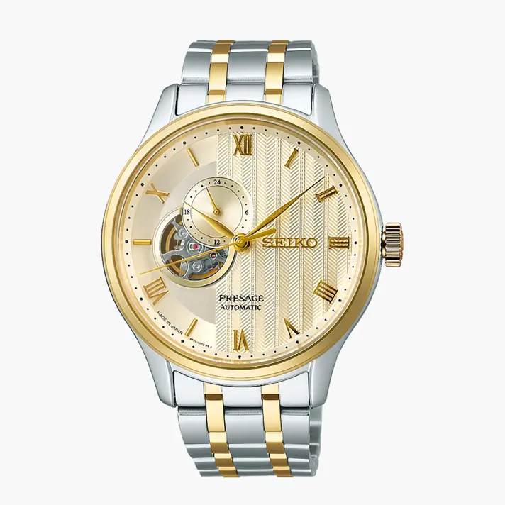 שעון SEIKO PRESAGE בהשראת חול זהוב