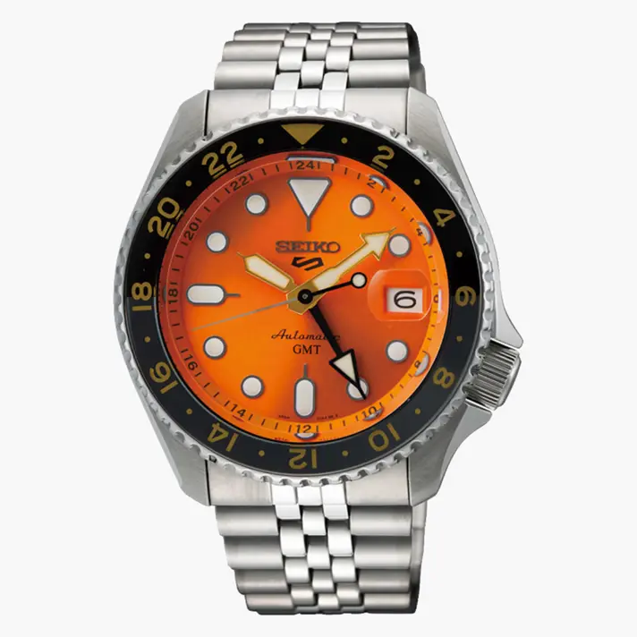 שעון GMT SEIKO 5 SPORT
