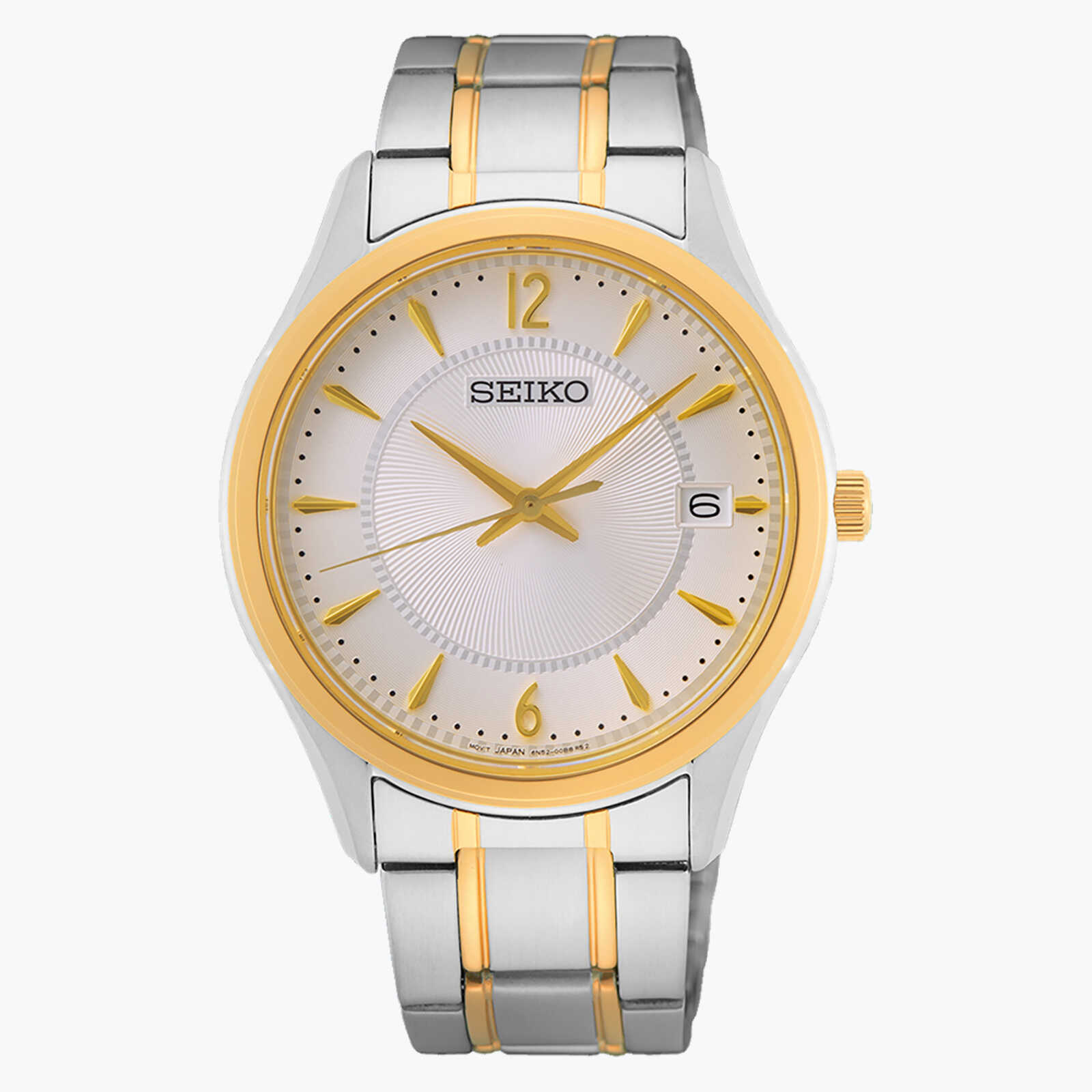 שעון SEIKO עם זכוכית ספיר ותאריכון