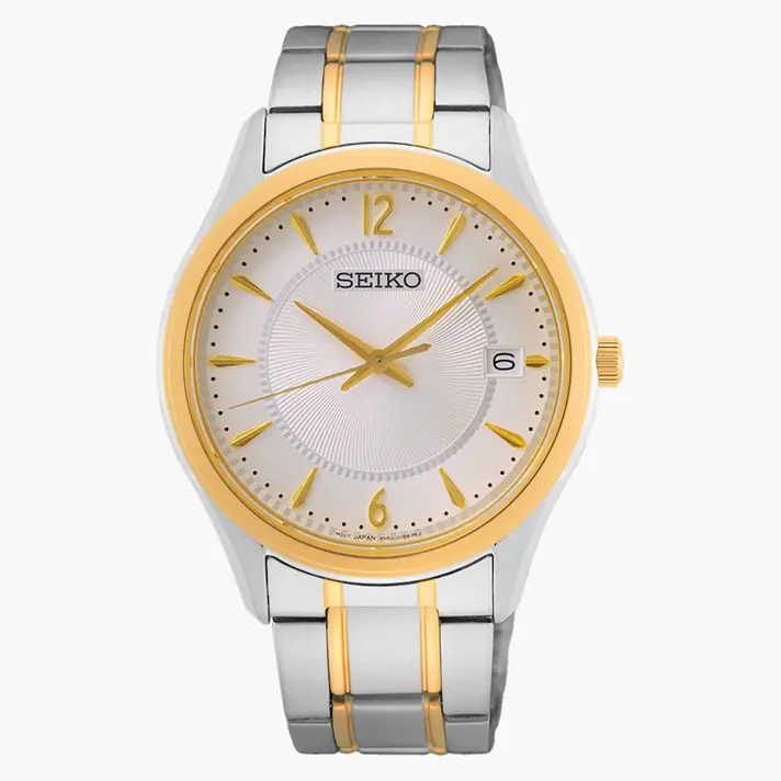 שעון SEIKO עם זכוכית ספיר ותאריכון